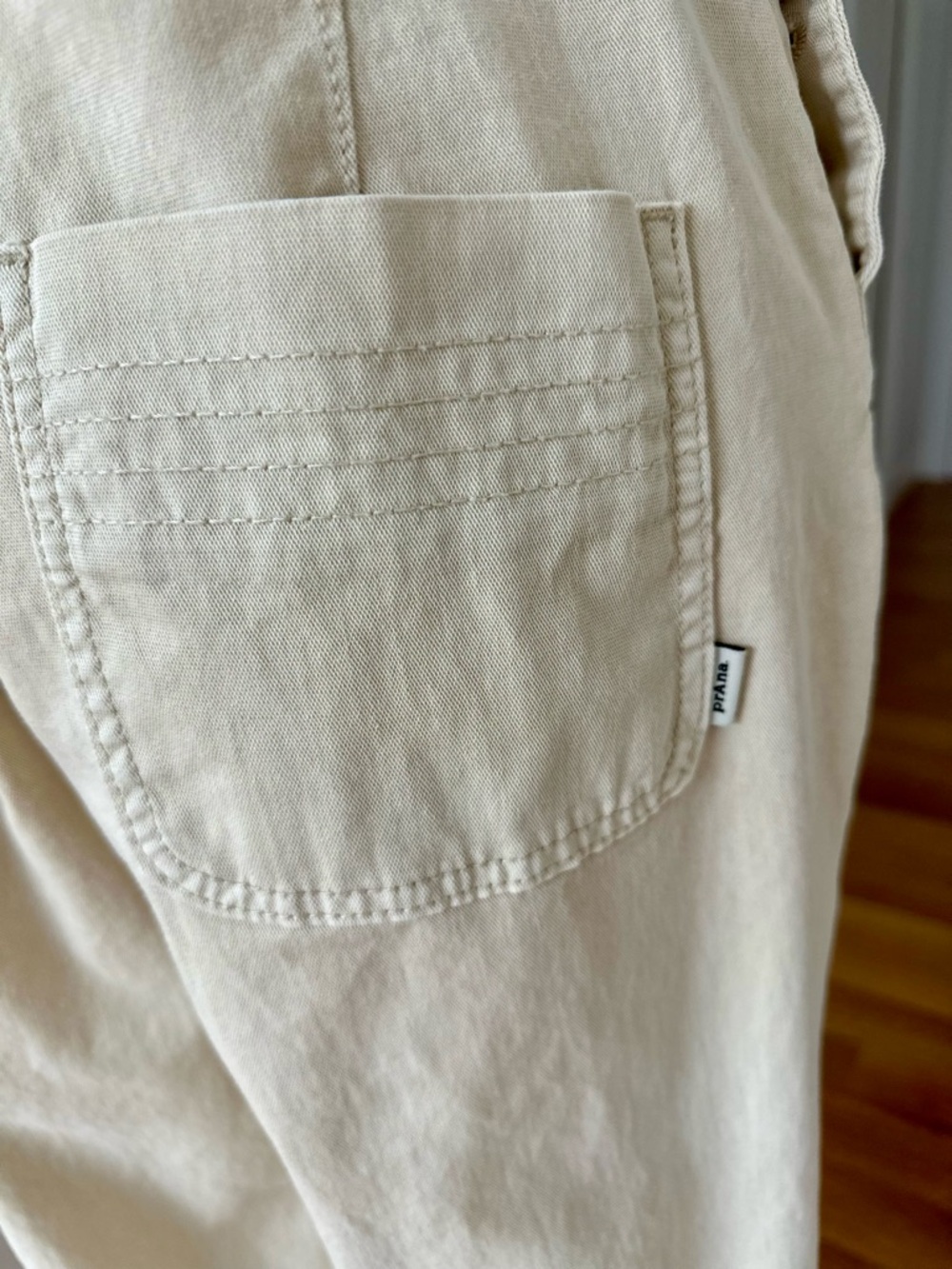 Prana Sancho Overalls, Size Small, Cream - Picture 9 of 14